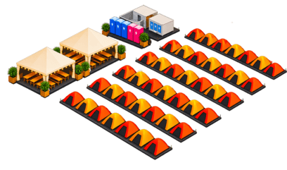 Arena Negra - Zona Acampadas