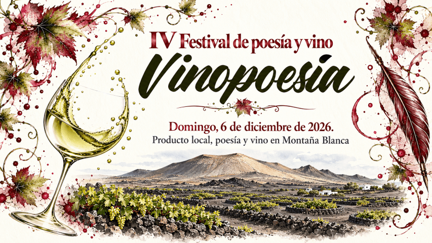 Producto local, poesía y vino en Montaña Blanca